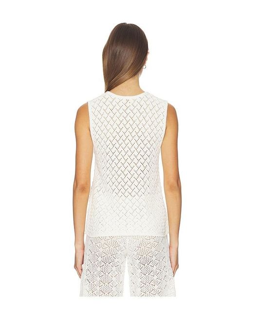 THE GARMENT White Riviera Tie Top
