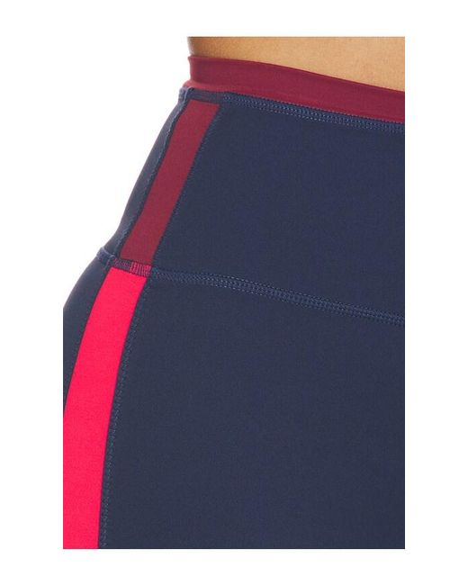 P.E Nation Blue Convex Full Length Legging