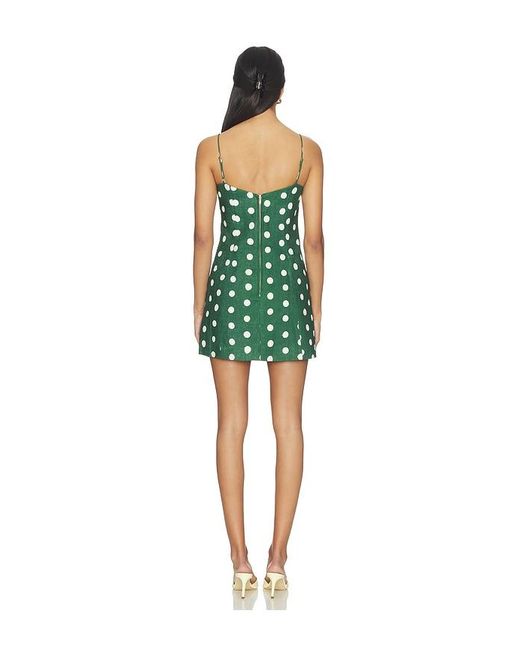 Cara Cara Green Cherry Mini Dress