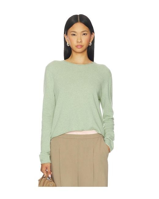 Lisa Yang Green Ida Sweater