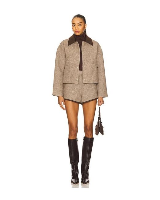 Line & Dot Brown Ingrid Jacket