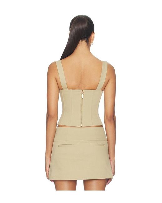 Cult Gaia Natural Oren Top