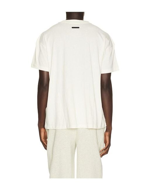 Fear Of God White Tee for men