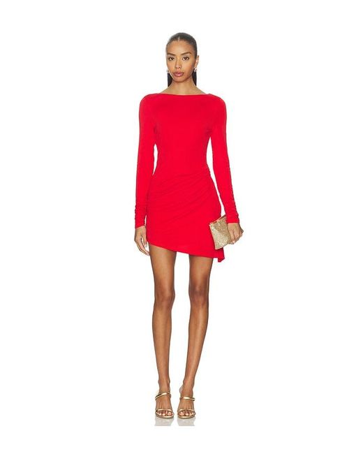 Madison The Label Red Paris Mini Dress