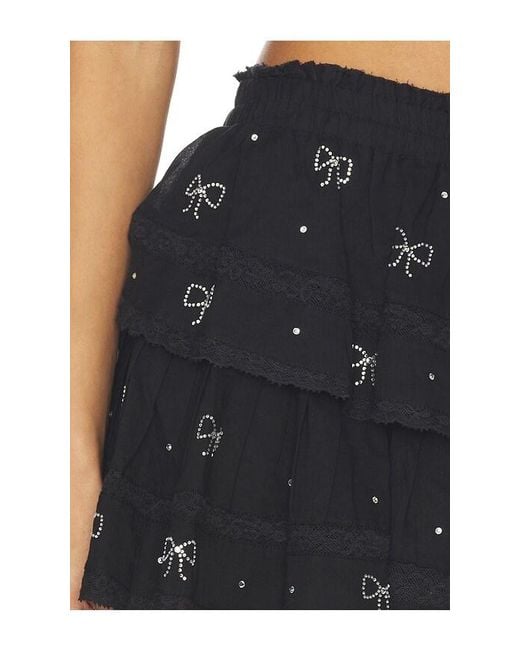 LoveShackFancy Black Rock Ruffle