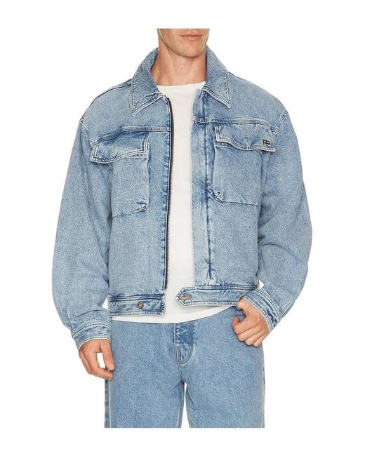 Filling Pieces Blue Denim Jacket for men