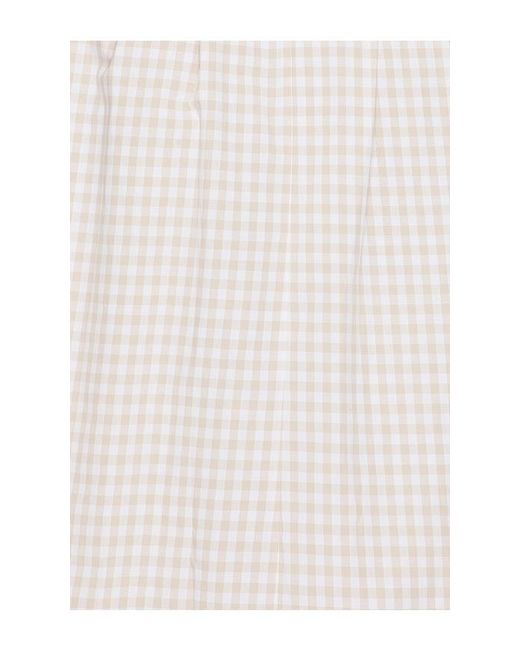 Jonathan Simkhai White Jazz Pintuck Midi Dress