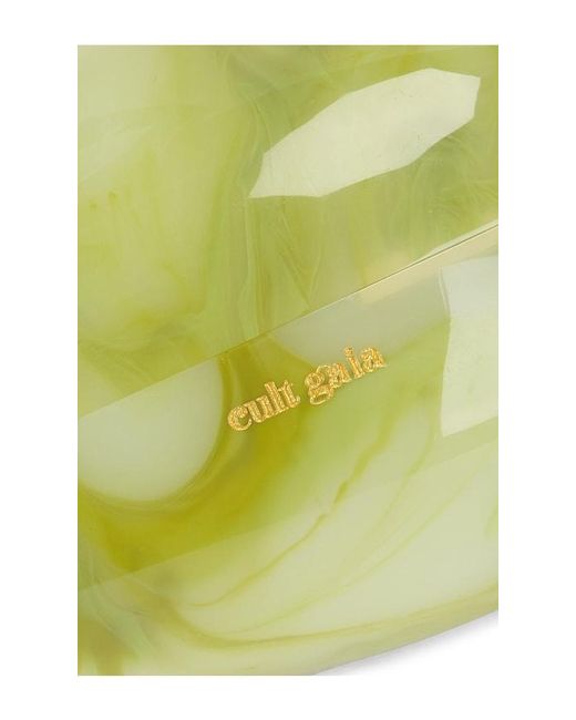 Cult Gaia White Florence Clutch