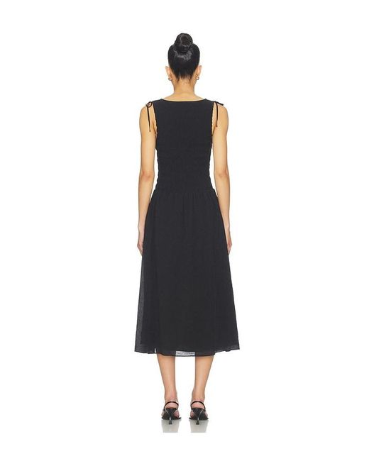 PAIGE Black Sebastian Dress