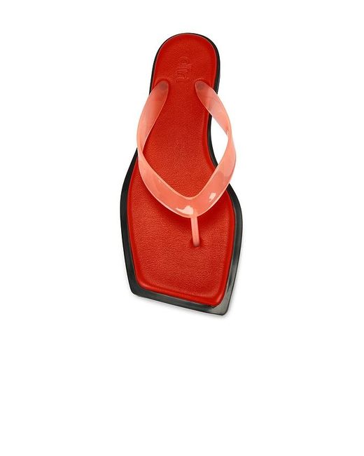 Dirt White Flip Flops