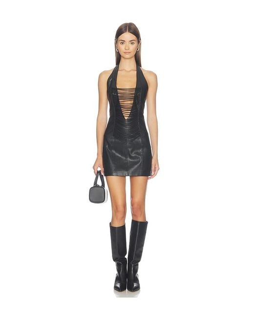 Nbd Black Kamini Mini Dress