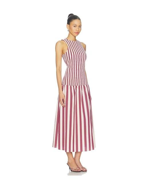 Solid & Striped White Kleid The Arlin