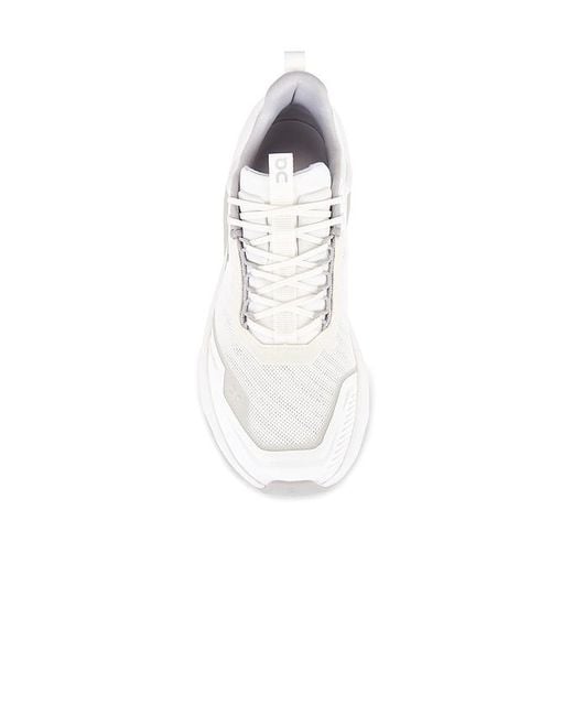 On Shoes White Cloudnova X Sneaker