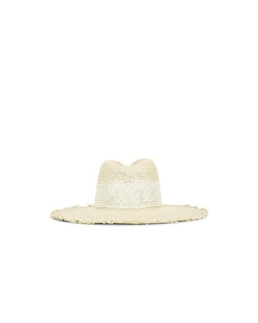 Nikki Beach White St. Tropez Fedora Hat