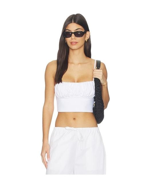 Susana Monaco White Bubble Tank