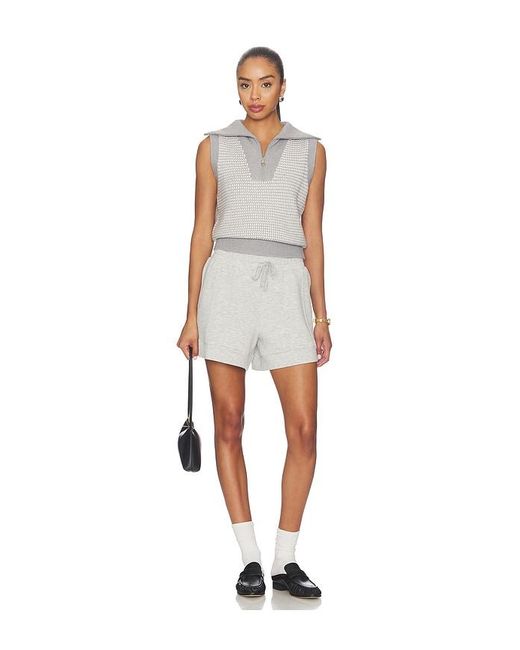 Varley White Atrium High Rise Short