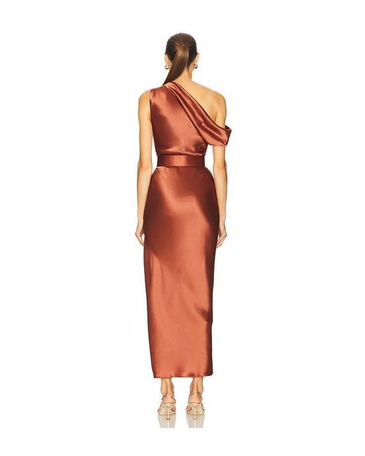 Nicholas Orange Eartha Dress