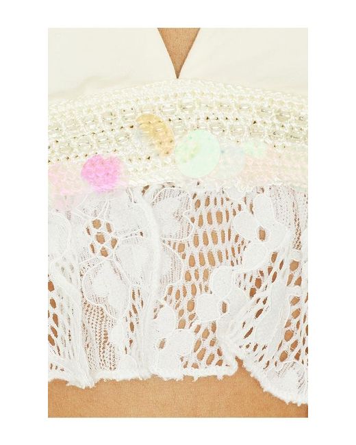 MY BEACHY SIDE White Iris Top