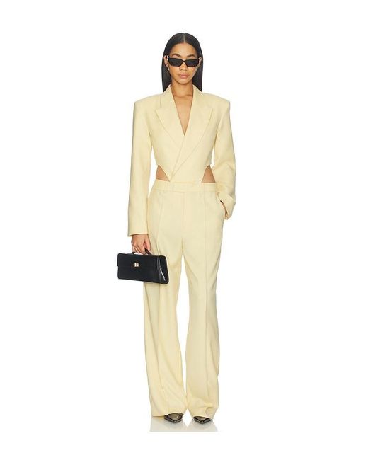 Ronny Kobo White Rowley Pant