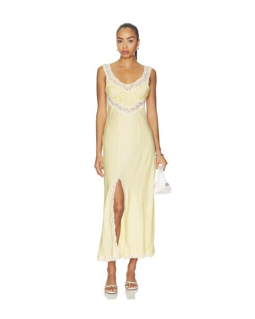 Spell Natural Vina Lace Slip Dress