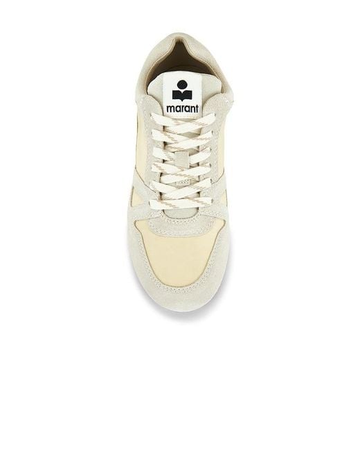 Isabel Marant White Senny Low Sneaker