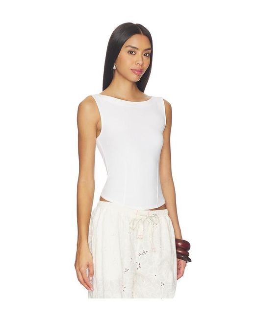 Free People White X We The Free Iconic Tank