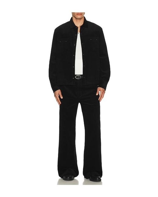 MIDNIGHT RODEO Black Western Trouser for men