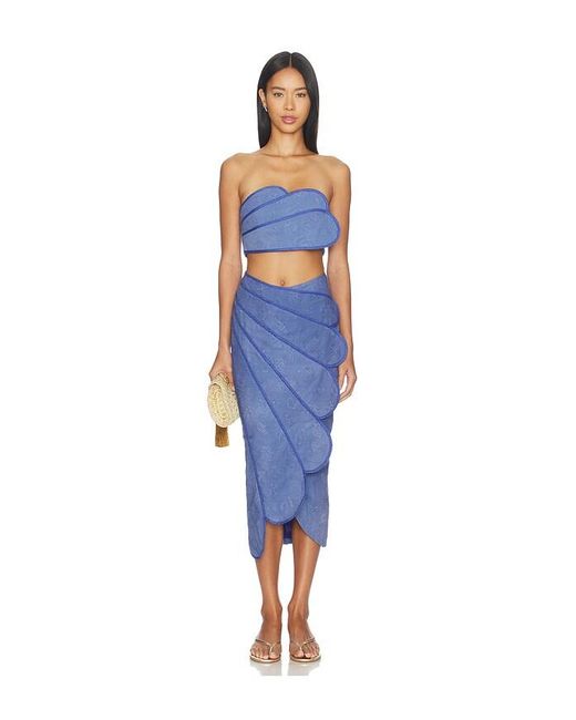 AZULU Blue Sango Top