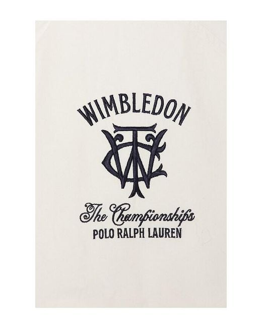 Polo Ralph Lauren White Wimbledon Jacket for men