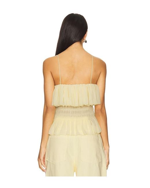 Ronny Kobo Yellow Alexi Top