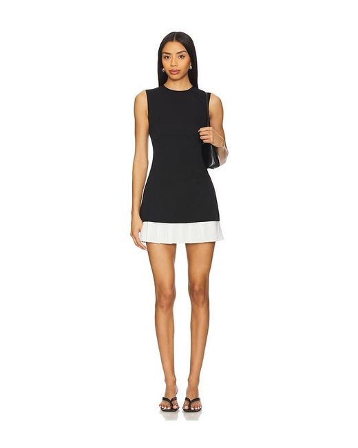 MORE TO COME Black Alina Mini Dress