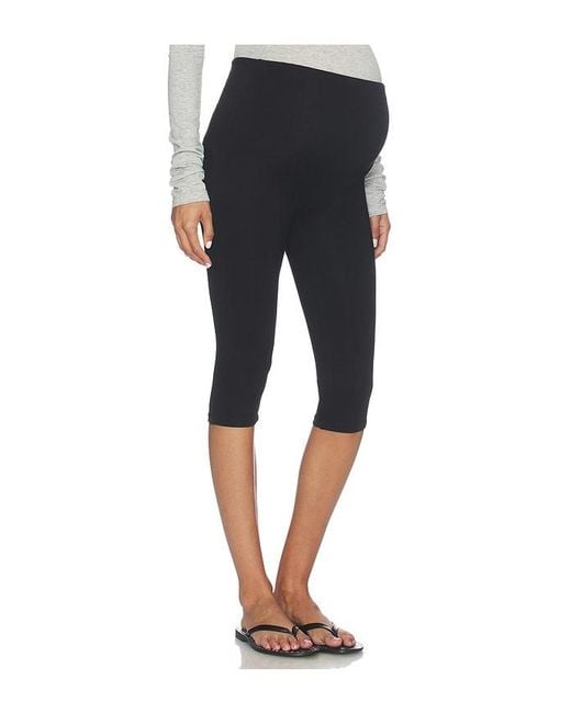 BUMPSUIT Black The Cotton Capri Legging
