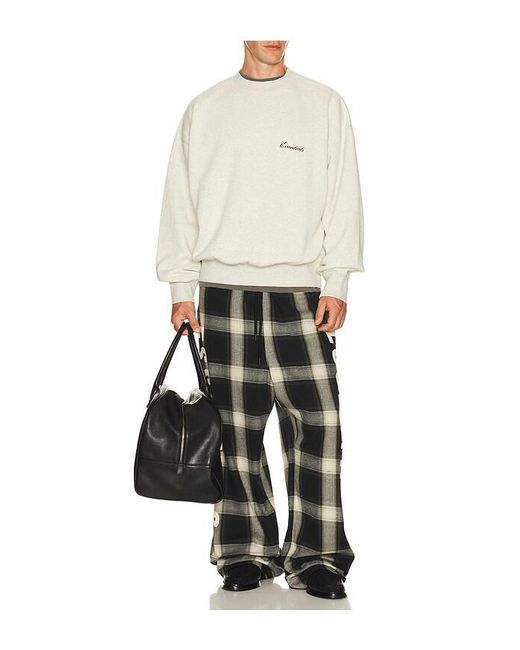 Fear Of God Black Lounge Pant for men