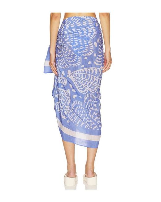 Vitamin A Blue Samara Sarong