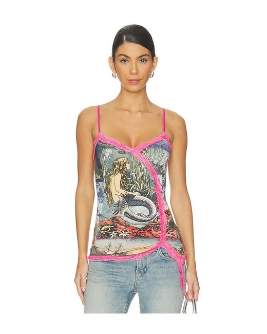 Tyler McGillivary White Nixie Cami Top