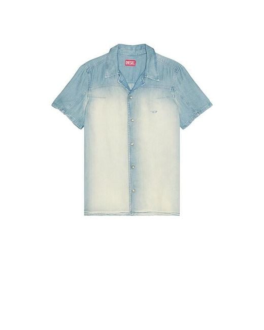 DIESEL Blue D-Clarivo-S Shirt for men