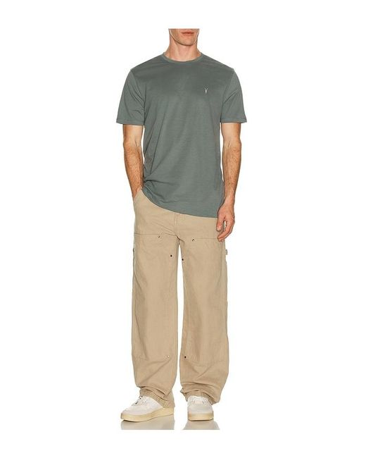 AllSaints Gray Brace Crew 3 Pack Tee for men