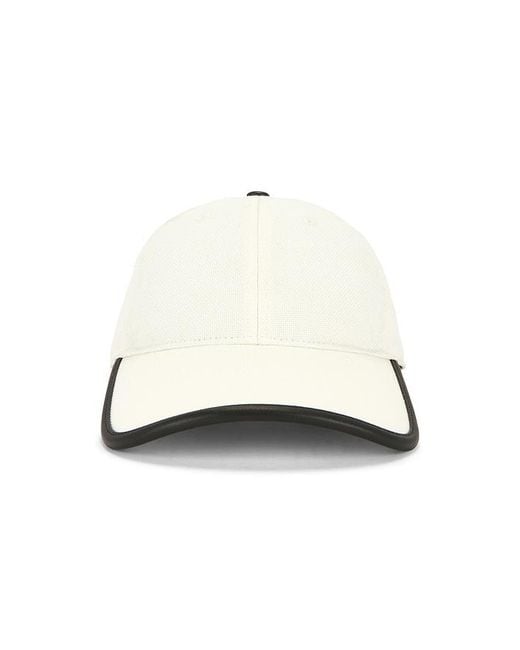 Rag & Bone White Harlow Baseball Cap
