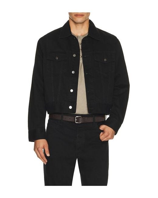Fear Of God Black Classic Denim Jacket for men