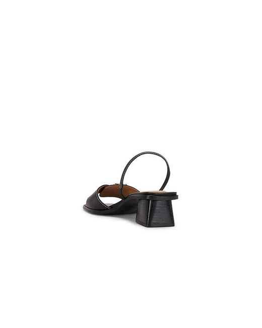 Flattered Black Jojo Sandal