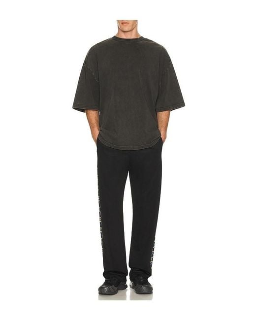 Pleasures Black Mythic Hope Track Pants for men
