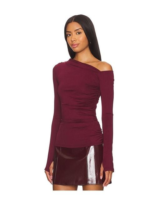Nia Red Cleo Top