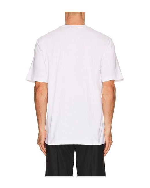 Daily Paper White Dias Stacked T-Shirt for men