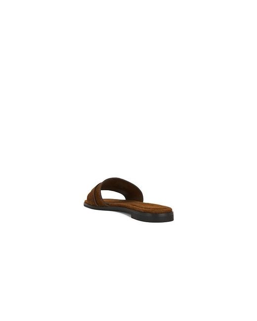 Tory Burch Brown Romy Slide