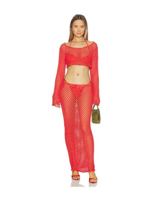 Bananhot Red Magen Skirt