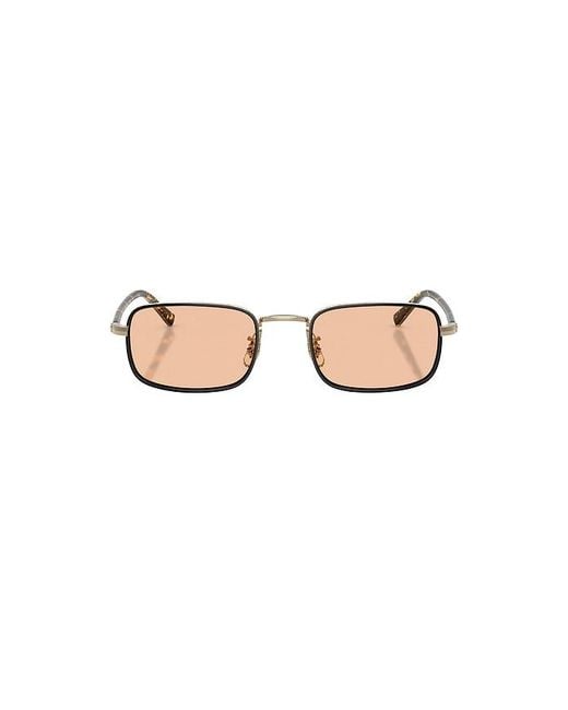 Oliver Peoples Brown Brymer Sunglasses