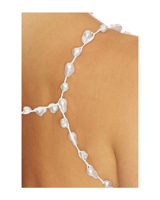 Cult Gaia White Melba Dress