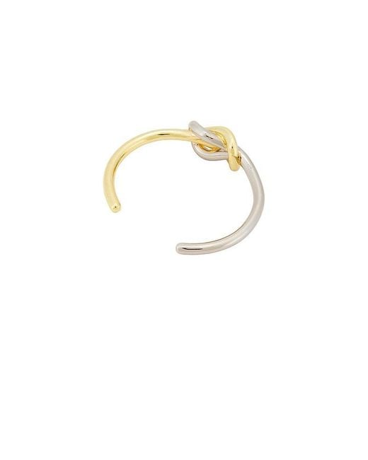 Eddie Borgo White Slipknot Cuff