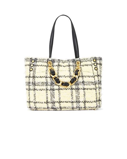 Balmain Metallic Soft Cabas Tote Bag