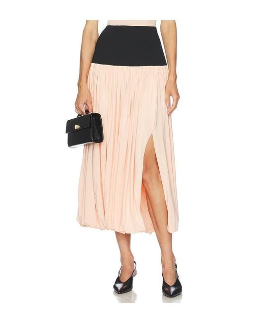 L'academie Black 'Academie Reba Midi Skirt
